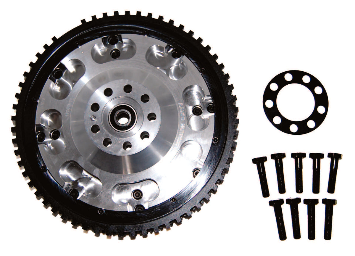 Aasco 106413-11 lightweight billet aluminum flywheel for Porsche 993 N/T / 993 T / 996 T & more 1996-2013 - view 3