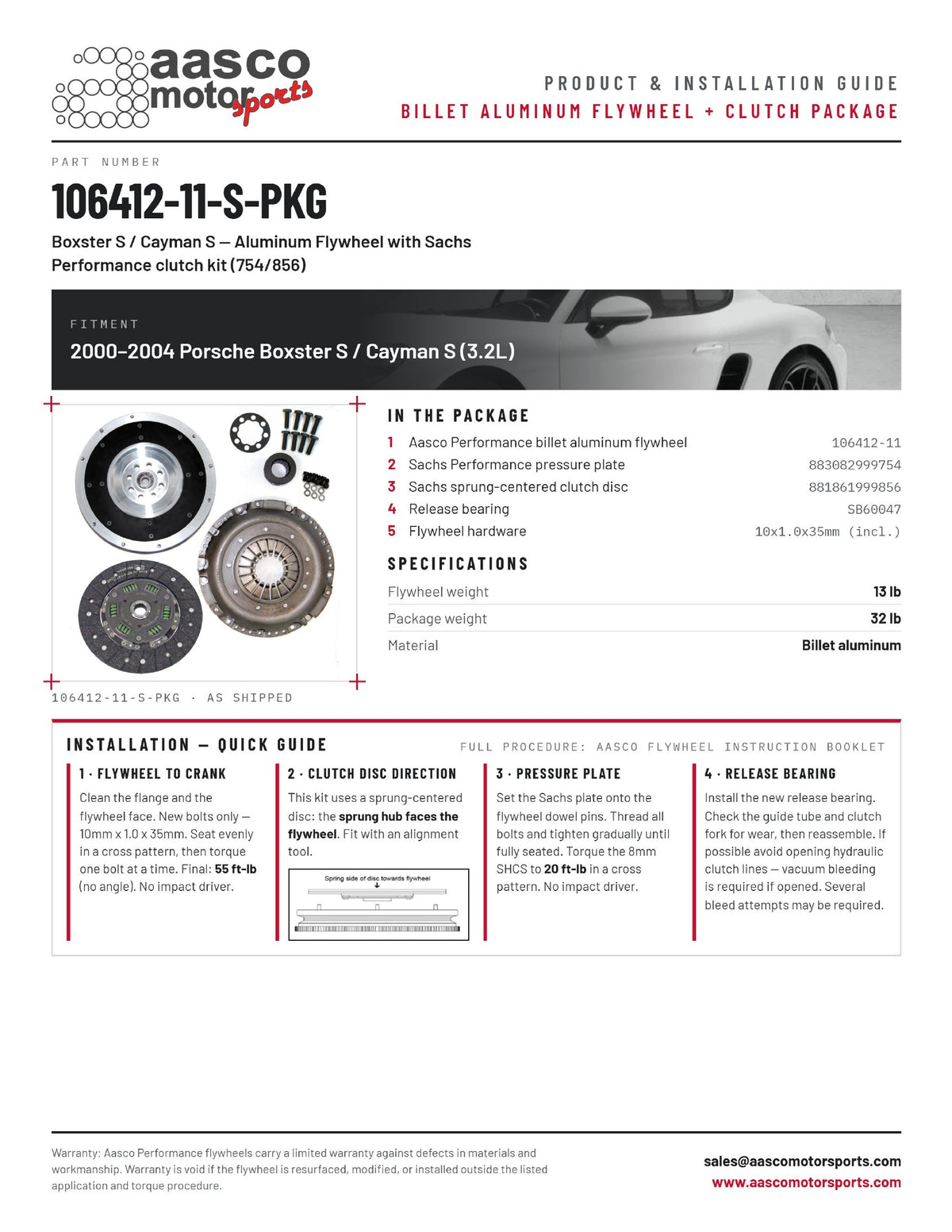 106412-11-S-PKG product & installation guide