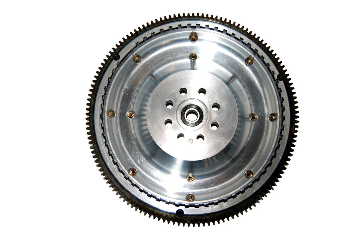 Aasco 106412-11 lightweight billet aluminum flywheel - back side