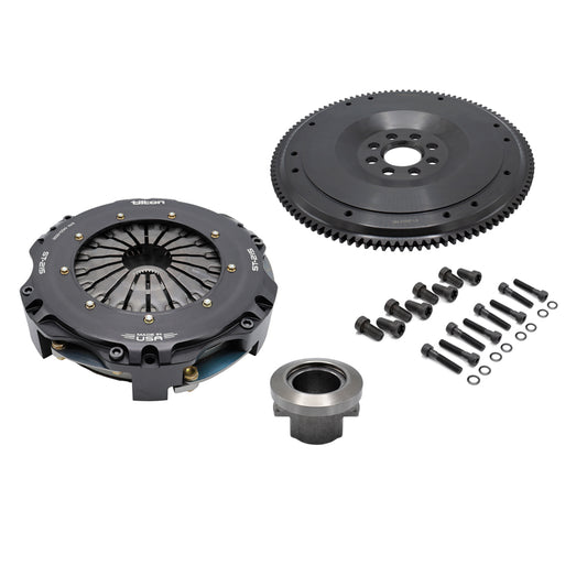 Tilton ST-215 2-disc sprung hub organic clutch flywheel kit for BMW