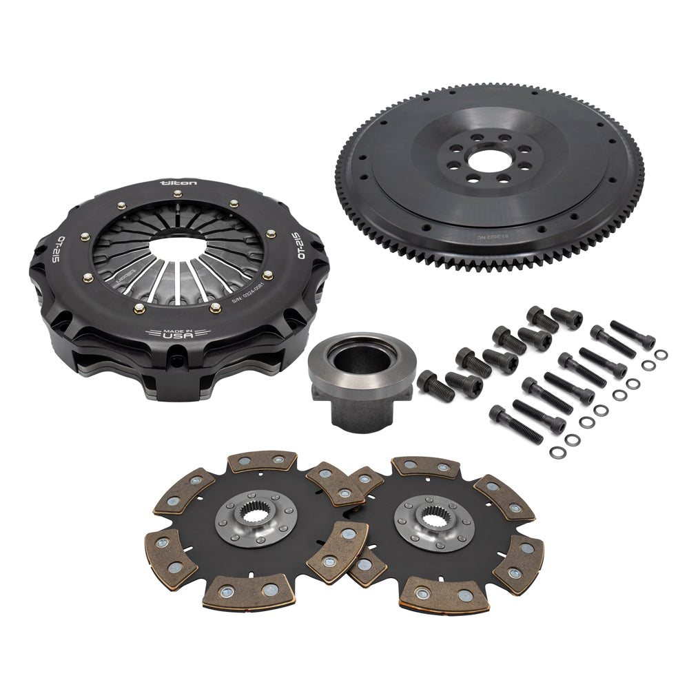 Tilton OT-215 2-disc cerametallic clutch flywheel kit for BMW E36/E46