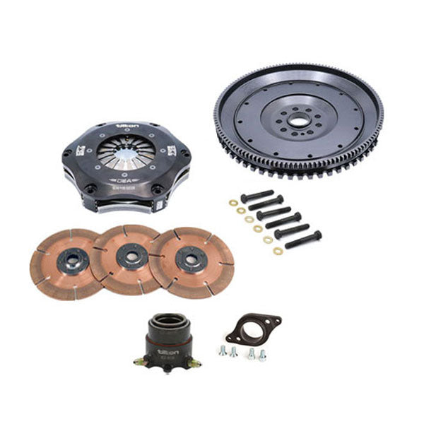 56-815 Tilton Porsche 996/997 GT3 Three Disc Racing Assembly